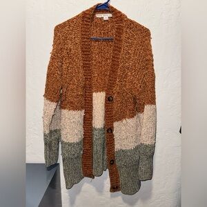 HYFVE Multicolor Chunky Knit Cardigan